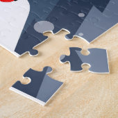 Der Weihnachtsmann kommt Puzzle (Seite)