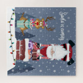 Der Weihnachtsmann kommt Puzzle (Horizontal)