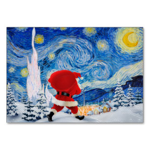 Der Weihnachtsmann kommt  Tischnummer