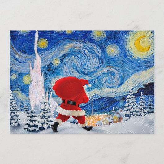 Der Weihnachtsmann kommt Tischnummer (Vorderseite)