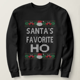 Der Weihnachtsmann liebt den Weihnachtssüßen Sweatshirt
