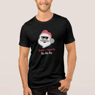 Der Weihnachtsmann liebt Ho Ho Ho Tri-Blend Shirt