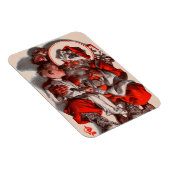 Der Weihnachtsmann Magnet (Rechte Seite)