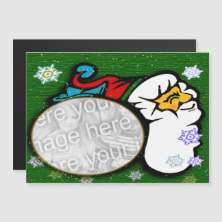 Der Weihnachtsmann Magnetkarte