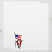 Der Weihnachtsmann mit Abtritt der USA (Vorne/Hinten)