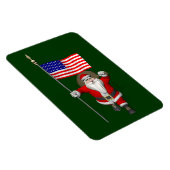 Der Weihnachtsmann mit Abtritt der USA Magnet (Rechte Seite)