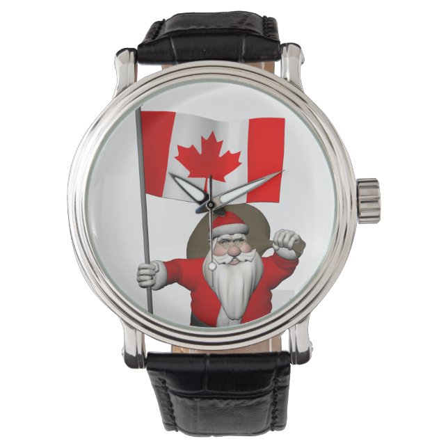 Der Weihnachtsmann mit Abtritt Kanadas Armbanduhr (Vorderseite)