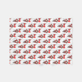 Der Weihnachtsmann mit Abtritt Kanadas Fleecedecke (Vorderseite (Horizontal))