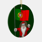 Der Weihnachtsmann mit Abtritt Portugals Keramikornament (Rechts)
