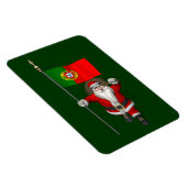 Der Weihnachtsmann mit Abtritt Portugals Magnet (Rechte Seite)