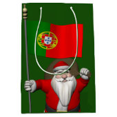 Der Weihnachtsmann mit Abtritt Portugals Mittlere Geschenktüte (Vorderseite)