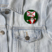 Der Weihnachtsmann mit Abzeichen von Florida Button (Beispiel)