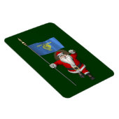 Der Weihnachtsmann mit Abzeichen von Oregon Magnet (Rechte Seite)