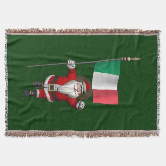 Der Weihnachtsmann mit Ausscheiden aus Italien Decke (Vorderseite)