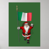 Der Weihnachtsmann mit Ausscheiden aus Italien Poster (Vorne)