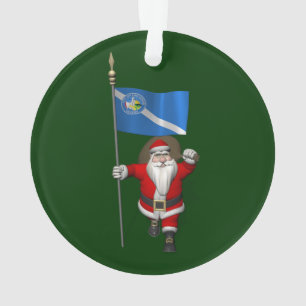 Der Weihnachtsmann mit dem Abschluss von Las Vegas Ornament