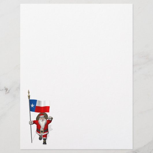 Der Weihnachtsmann mit dem Abzeichen von Texas (Vorderseite)