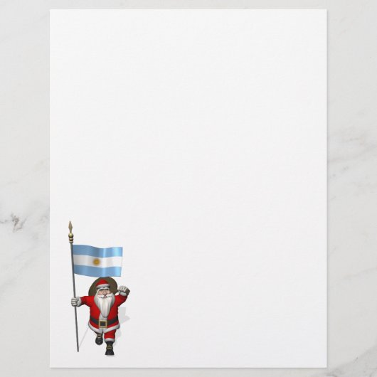 Der Weihnachtsmann mit dem Ende Argentiniens (Vorderseite)