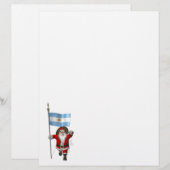 Der Weihnachtsmann mit dem Ende Argentiniens (Vorne/Hinten)