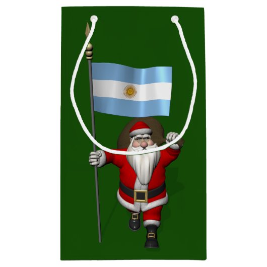 Der Weihnachtsmann mit dem Ende Argentiniens Kleine Geschenktüte (Rückseite)