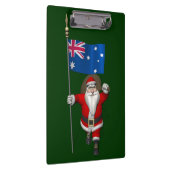 Der Weihnachtsmann mit dem Ende Australiens Klemmbrett (Rechts)