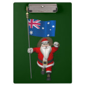 Der Weihnachtsmann mit dem Ende Australiens Klemmbrett (Vorderseite)