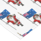 Der Weihnachtsmann mit dem Ende Australiens Tischdecke (Schrägansicht)