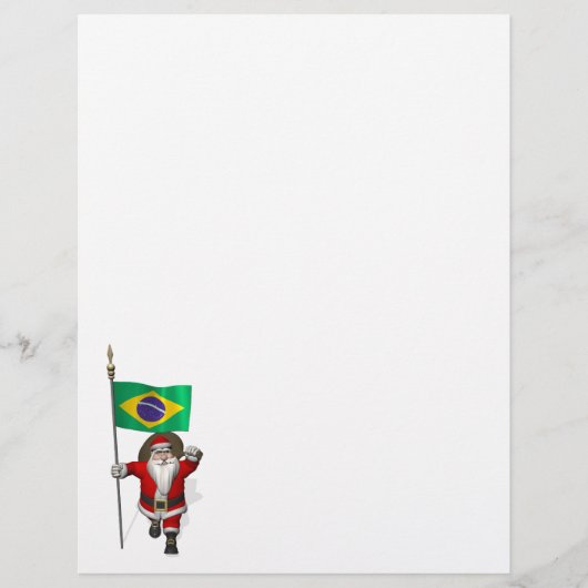 Der Weihnachtsmann mit dem Ende Brasiliens (Vorderseite)