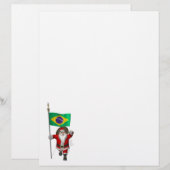 Der Weihnachtsmann mit dem Ende Brasiliens (Vorne/Hinten)