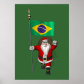 Der Weihnachtsmann mit dem Ende Brasiliens Poster (Vorne)
