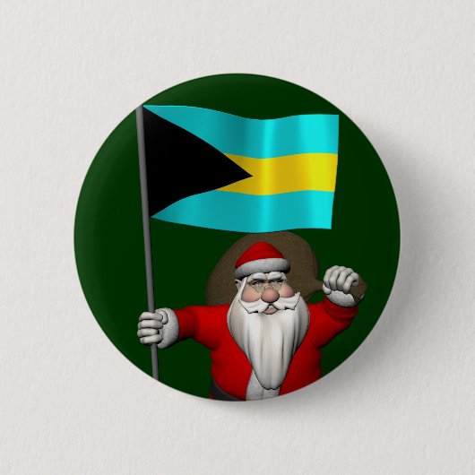 Der Weihnachtsmann mit dem Ende der Bahamas Button (Vorderseite)