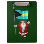 Der Weihnachtsmann mit dem Ende der Bahamas Klemmbrett (Vorderseite)