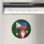 Der Weihnachtsmann mit dem Ende der Philippinen Magnet (In Situ (Geschirrspüler))
