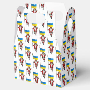 Der Weihnachtsmann mit dem Ende der Ukraine Geschenkschachtel