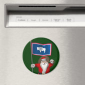 Der Weihnachtsmann mit dem Ende der Wyoming Magnet (In Situ (Geschirrspüler))