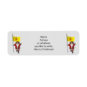 Der Weihnachtsmann mit dem Ende des neuen Mexiko