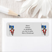 Der Weihnachtsmann mit dem Ende des US-Staat in Ne (Insitu)