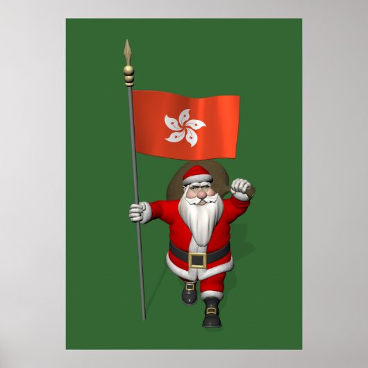 Der Weihnachtsmann mit dem Ende Hongkongs Poster (Vorne)
