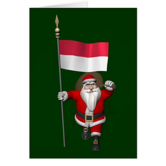 Der Weihnachtsmann mit dem Ende Indonesiens (Vorne)