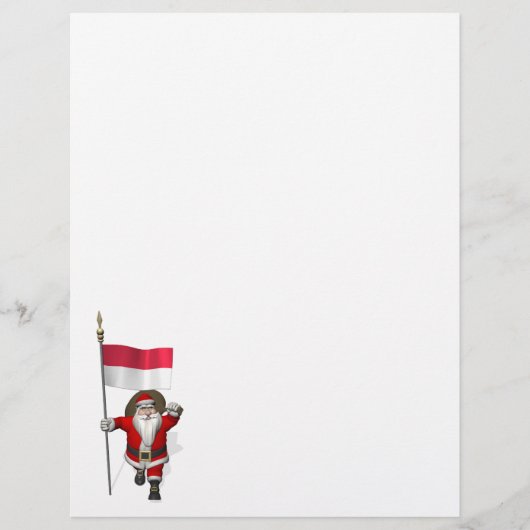 Der Weihnachtsmann mit dem Ende Indonesiens (Vorderseite)