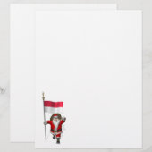 Der Weihnachtsmann mit dem Ende Indonesiens (Vorne/Hinten)