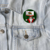 Der Weihnachtsmann mit dem Ende Kaliforniens Button (Beispiel)