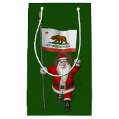 Der Weihnachtsmann mit dem Ende Kaliforniens Kleine Geschenktüte (Vorderseite)