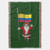 Der Weihnachtsmann mit dem Ende Kolumbiens Decke (Vorderseite Vertikal)