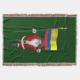 Der Weihnachtsmann mit dem Ende Kolumbiens Decke