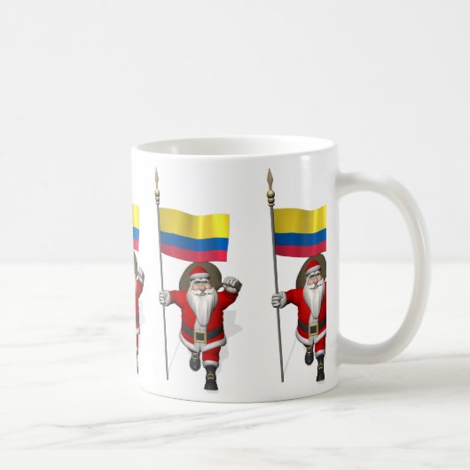 Der Weihnachtsmann mit dem Ende Kolumbiens Kaffeetasse (Rechts)