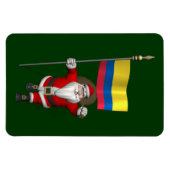 Der Weihnachtsmann mit dem Ende Kolumbiens Magnet (Horizontal)