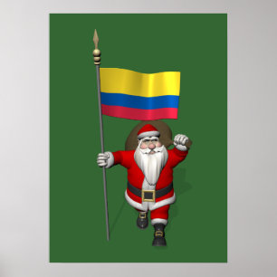 Der Weihnachtsmann mit dem Ende Kolumbiens Poster