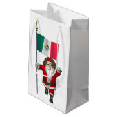 Der Weihnachtsmann mit dem Ende Mexikos Kleine Geschenktüte (Rückseite Schrägansicht)