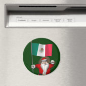 Der Weihnachtsmann mit dem Ende Mexikos Magnet (In Situ (Geschirrspüler))